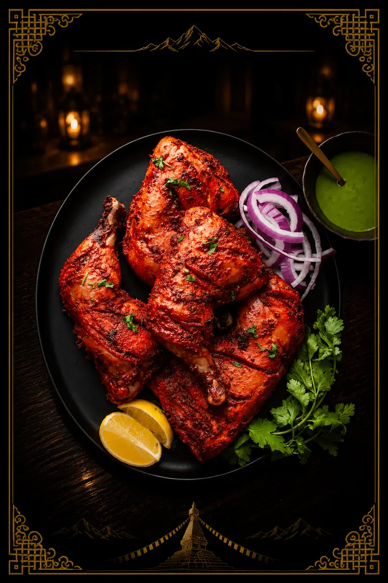 Chicken Tandoori (Full) — Chicken at Hamro Restaurant, Cincinnati, OH