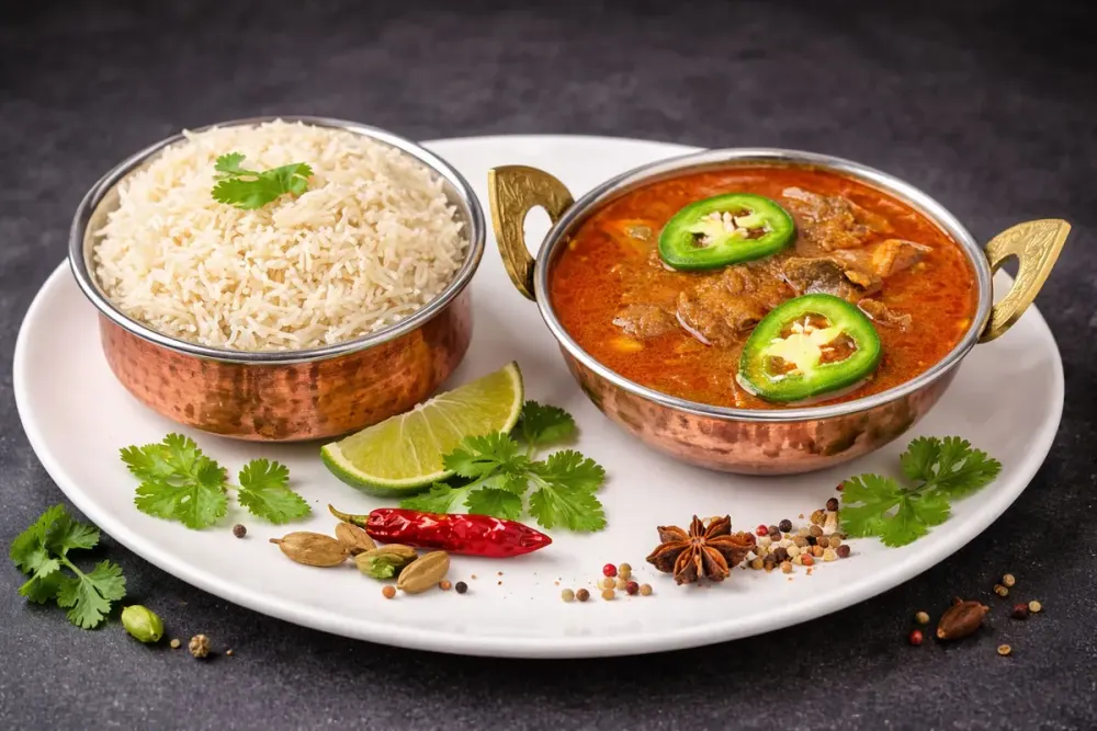 Lamb Kadai — Lamb & Goat at Hamro Restaurant, Cincinnati, OH