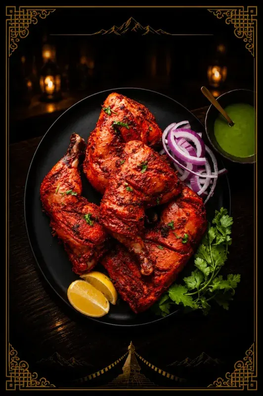 Chicken Tandoori (Half) — Chicken at Hamro Restaurant, Cincinnati, OH