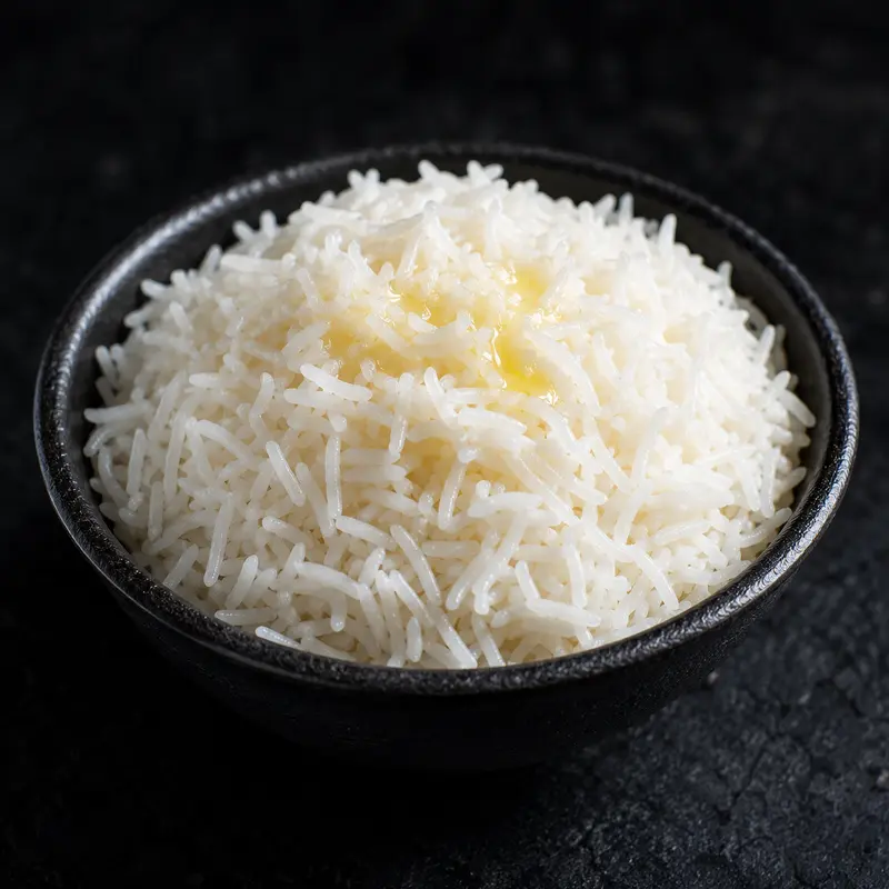 Plain Rice — Rice at Hamro Restaurant, Cincinnati, OH