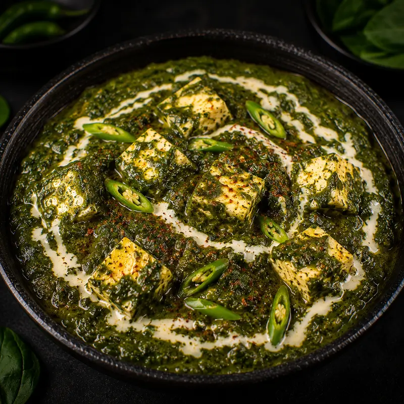 Saag Paneer — Vegetarian at Hamro Restaurant, Cincinnati, OH